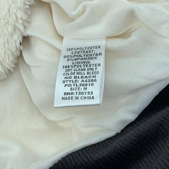 Umgee Cream Sherpa Oversized Fully Lined Pullover - Picture 6 of 8